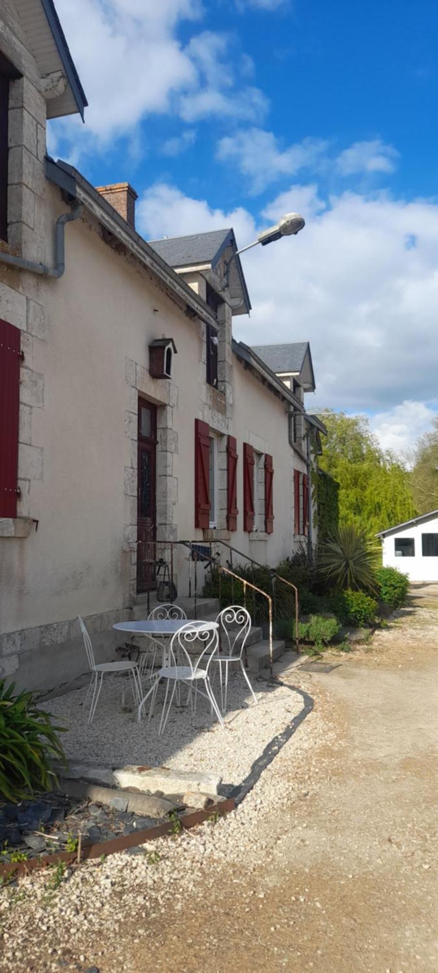 La Ferme De L'Isle Et Sa Roulotte Bed & Breakfast Avaray ภายนอก รูปภาพ